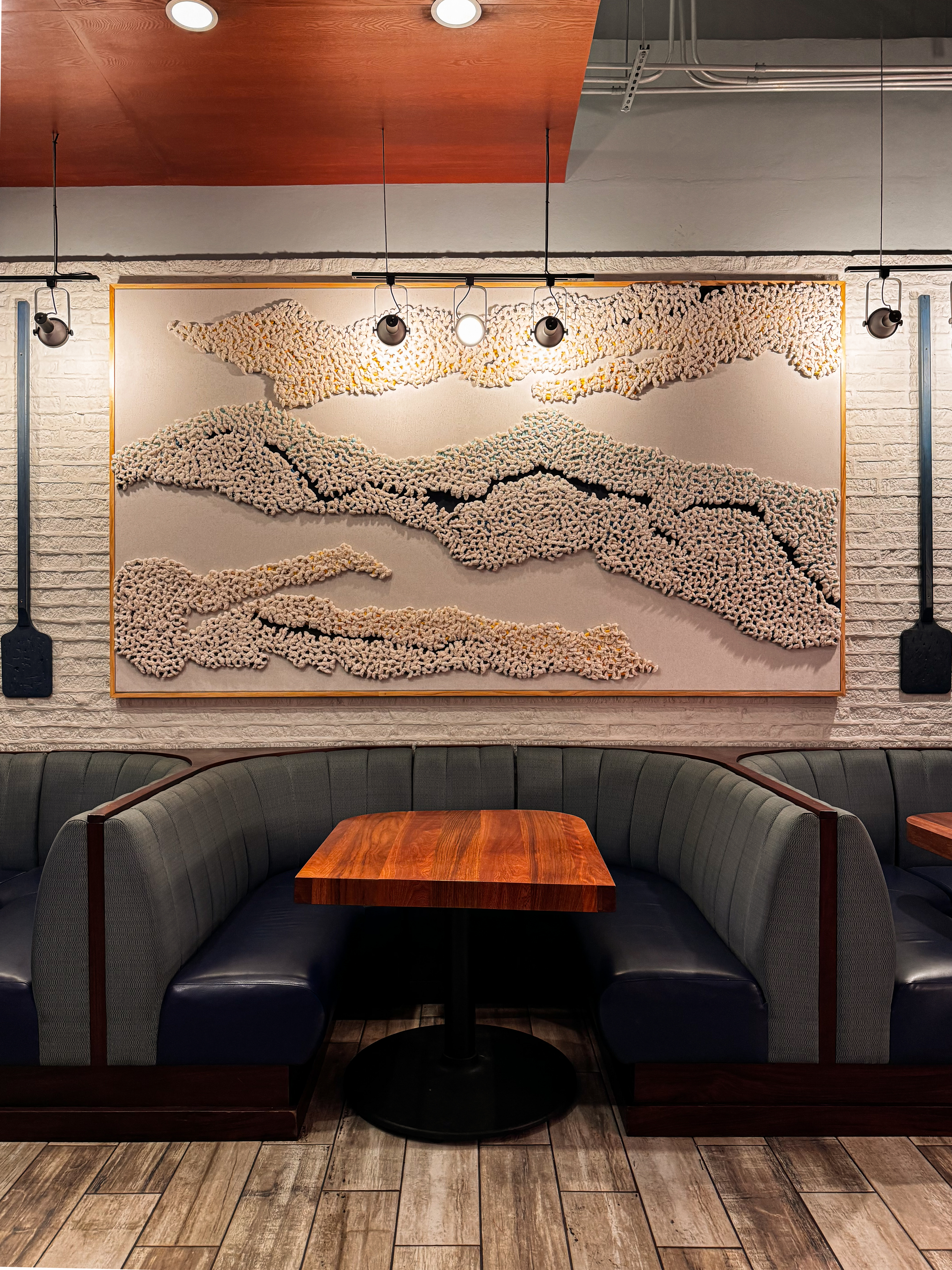SURCOS DEL TIEMPO 330 X 185 CM - SAN MARTÍN ESTACIÓN DEL CASCO SV